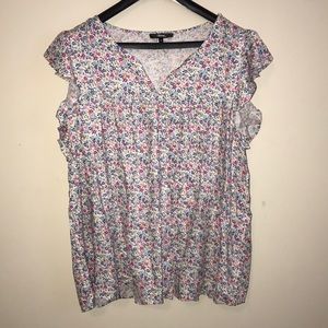 Flowered blouse